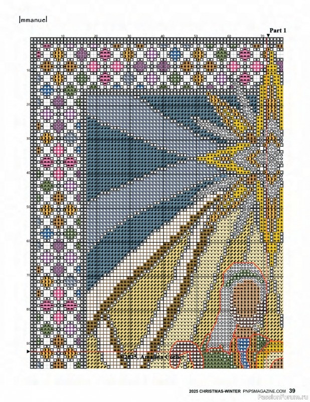 Коллекция вышивки в журнале «Punch Needle & Primitive Stitcher - Winter 2025»