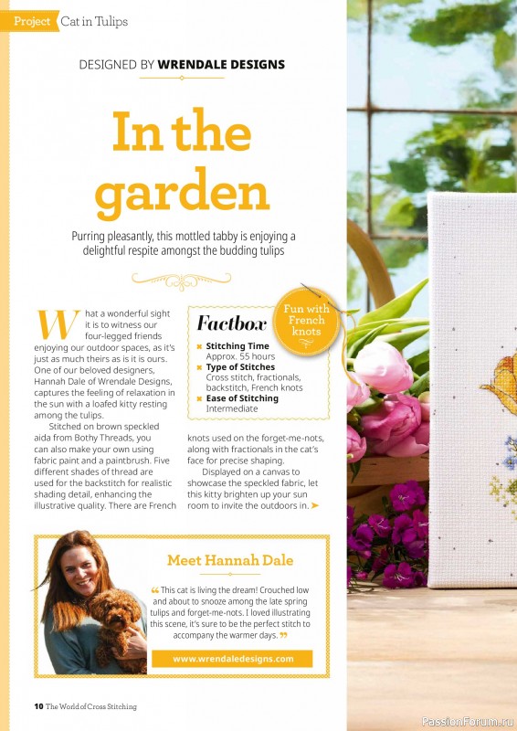 Коллекция вышивки в журнале &laquo;The World of Cross Stitching №372 2026&raquo;