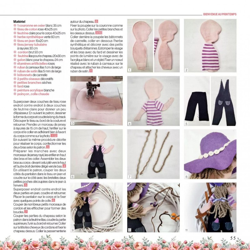 Вязаные проекты в журнале &laquo;Creer avec Hors-Serie - Mars/Avril/Mai 2026&raquo;