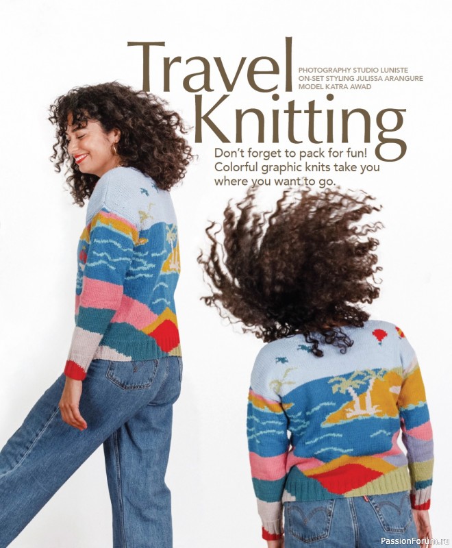 Вязаные модели в журнале «Vogue Knitting - Spring/Summer 2022»