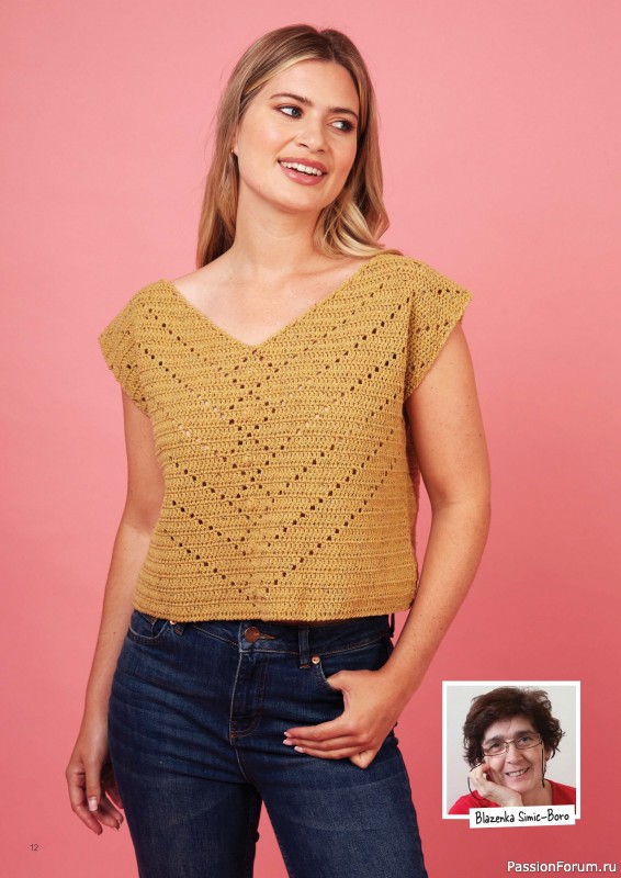 Вязаные проекты крючком в журнале «Crochet Now №125 2025»
