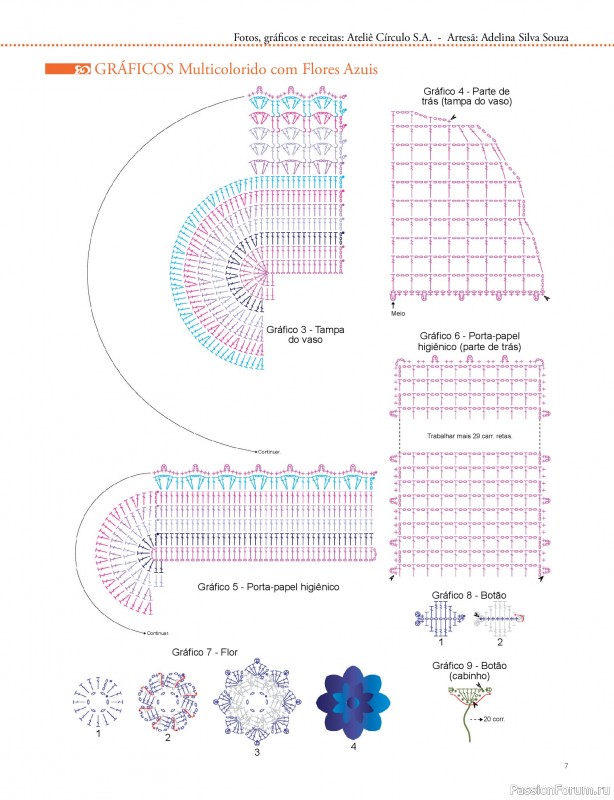 Вязаные проекты крючком в журнале «Mega artesanato Ed.136 2026»