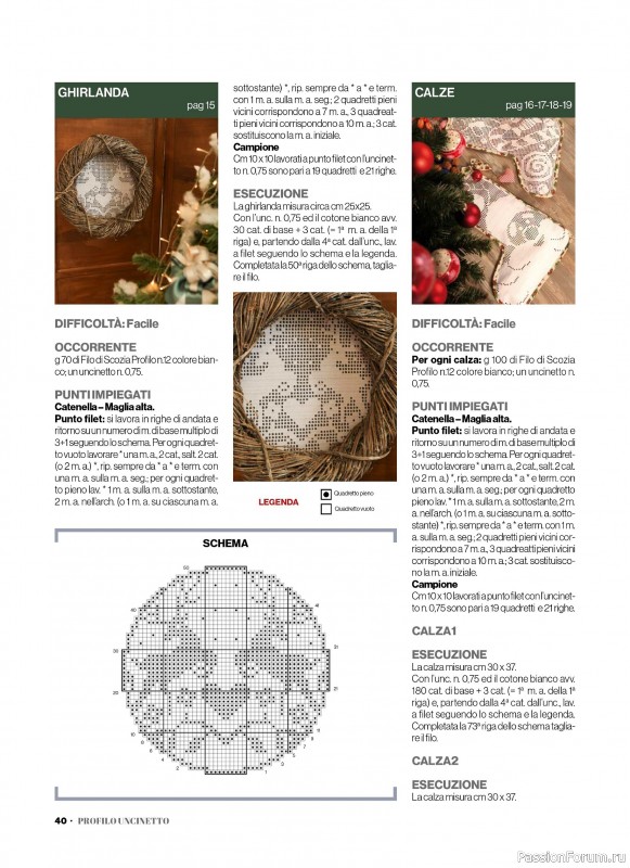 Вязаные проекты крючком в журнале «Profilo Uncinetto Speciale №6 2025»