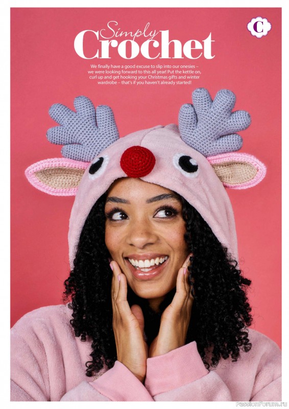 Вязаные проекты крючком в журнале «Simply Crochet №168 2025»