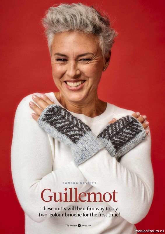 Вязаные проекты спицами в журнале &laquo;The Knitter №225 2026&raquo;