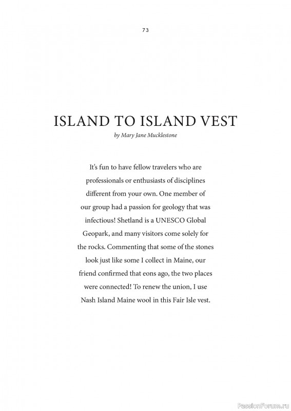Вязаные проекты в книге «Grand Shetland Adventure Knits». Часть 1.