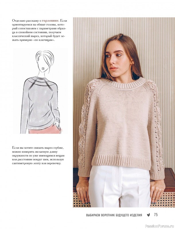 Вязаные проекты в книге &laquo;Реглан сверху&raquo;.