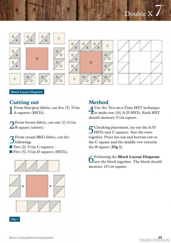 Коллекция проектов для рукодельниц в журнале «Todays Quilter №135 2025»