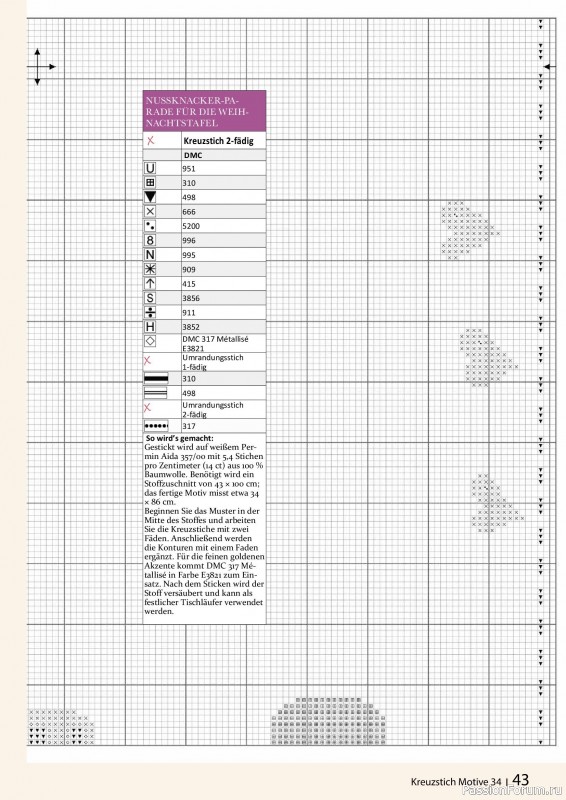 Коллекция вышивки в журнале «Kreuzstich Motive №34 2026»