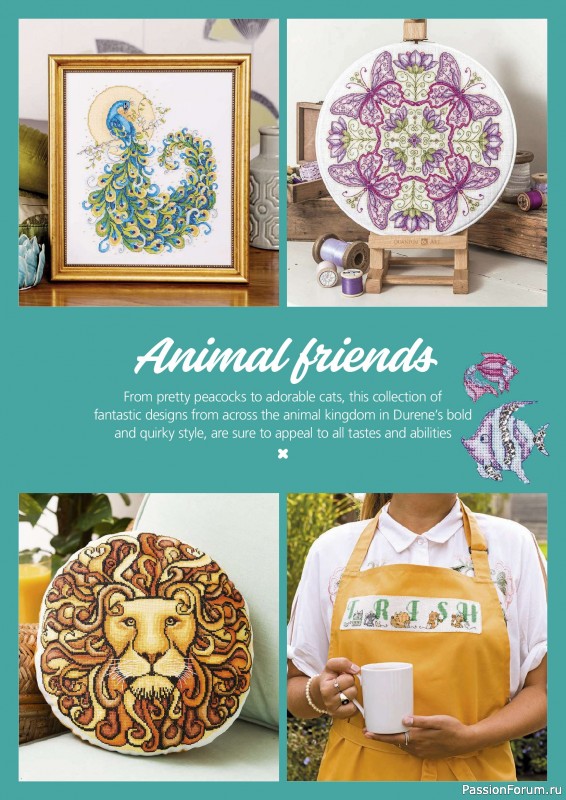 Коллекция вышивки в журнале &laquo;Ultimate Cross Stitch Collection - Durene Jones 2026&raquo;. Часть 1