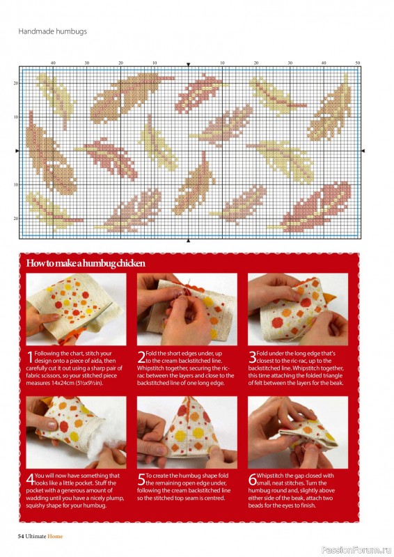 Коллекция вышивки в журнале &laquo;Ultimate CrossStitch &ndash; Home 2026&raquo;