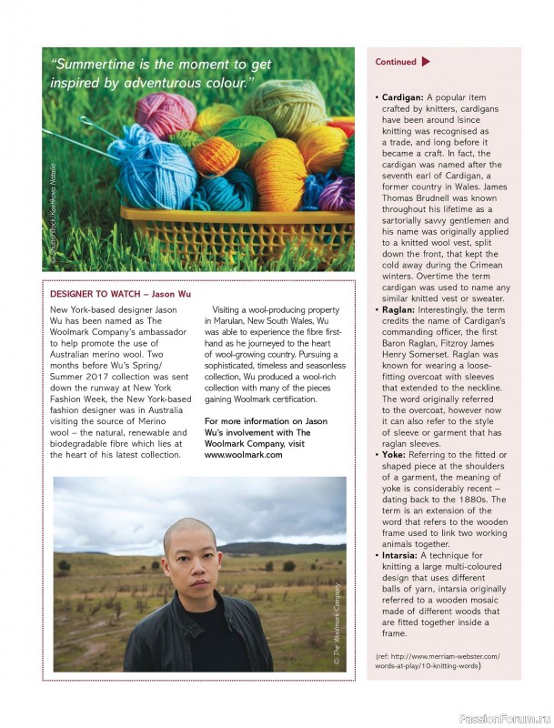 Вязаные модели спицами в журнале &laquo;Australian Knitting &ndash; Vol.17 №4 2026&raquo;