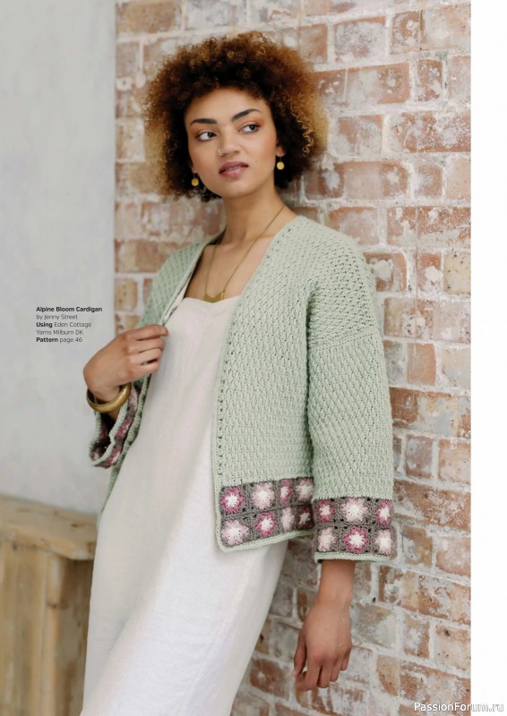 Вязаные проекты крючком в журнале «Inside Crochet №182 2025»