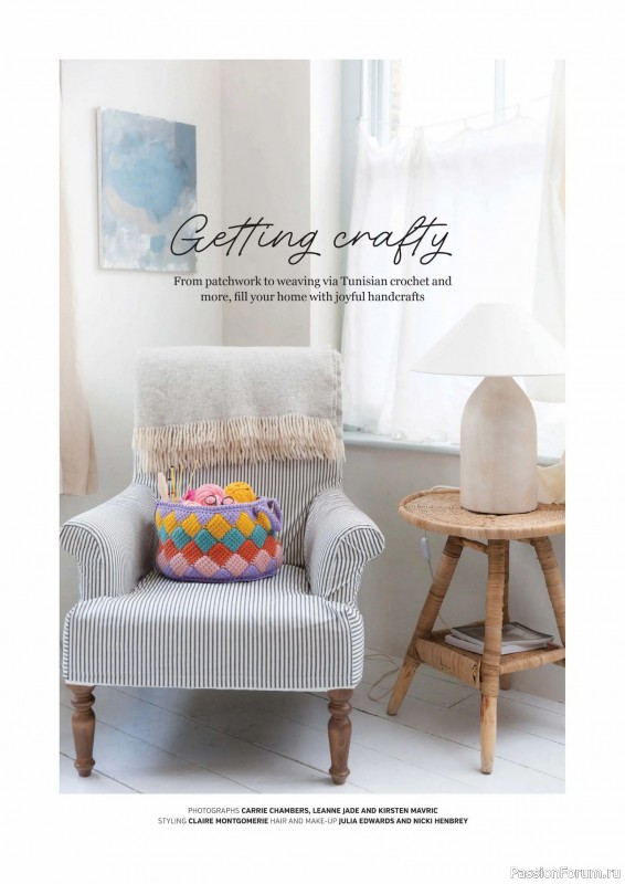 Вязаные проекты крючком в журнале &laquo;Inside Crochet №187 2026&raquo;