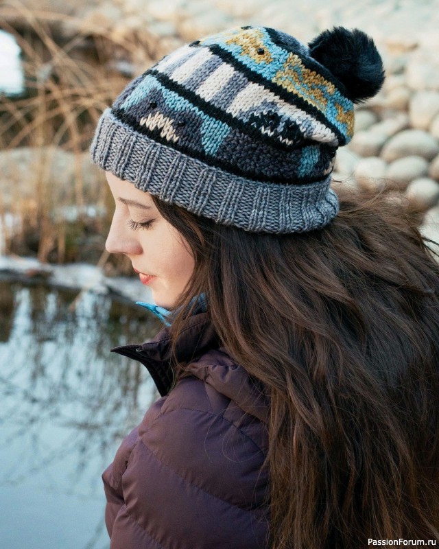 Вязаные проекты в книге «Knitting the U.S.A.». Часть 1