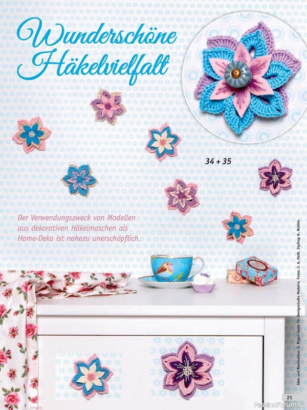 Вязаные проекты в журнале «Freude am Handarbeiten Sonderheft FH143 2023»