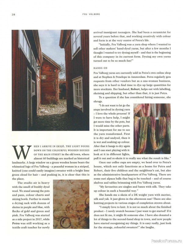 Вязаные проекты в журнале «Laine Magazine №9 2019 Autumn-Winter»