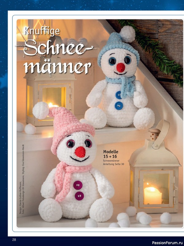 Вязаные проекты в журнале «Meine Hakelwelt Sonderheft HA145 2025»