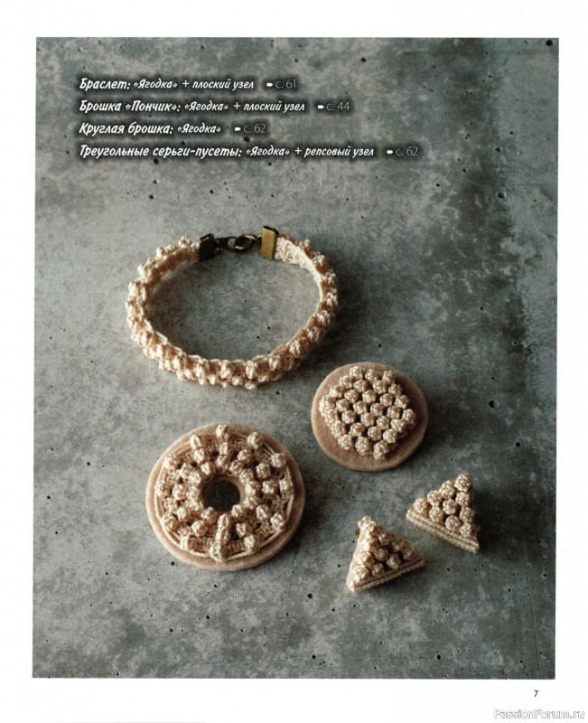 Коллекция проектов для рукодельниц в книге &laquo;Японское ажурное макраме&raquo;