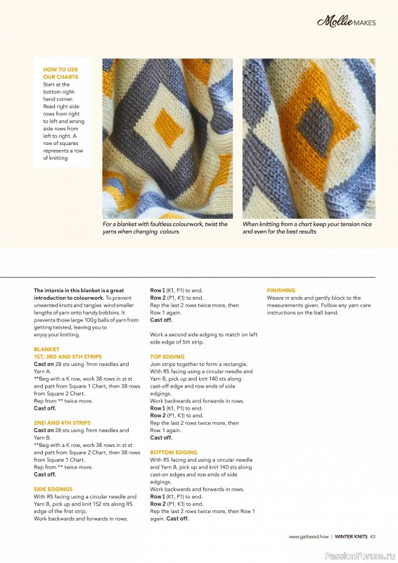 Коллекция проектов для рукодельниц в журнале «Mollie Makes Christmas Crafting – Winter Knits 2025»