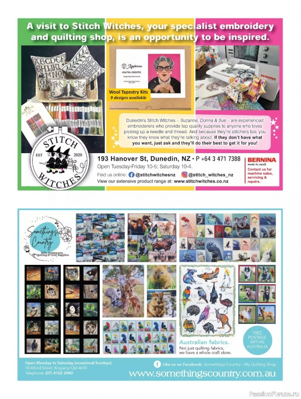Коллекция проектов для рукодельниц в журнале «Quilters Companion №133 2025»