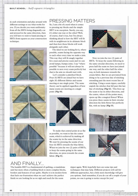 Коллекция проектов для рукодельниц в журнале «Todays Quilter №133 2025»