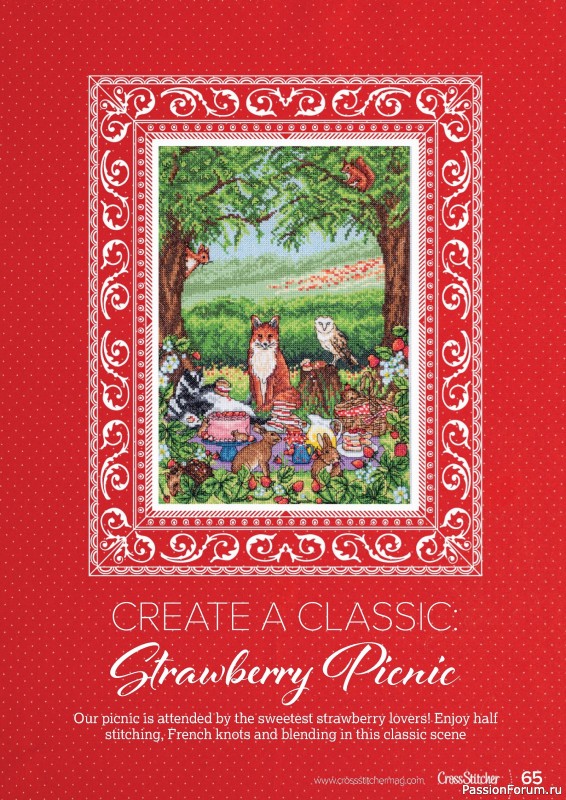 Коллекция вышивки в журнале «CrossStitcher №409 2024»