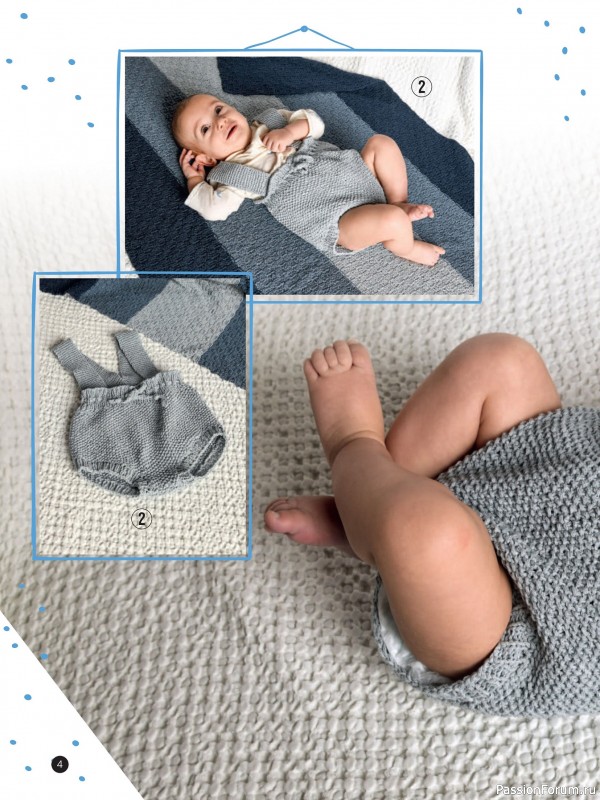 Вязаные модели для детей в журнале «Baby Maschenmode №69 2026»
