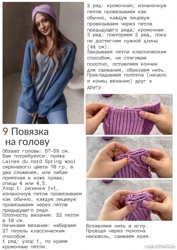 Вязаные модели в журнале «Elizaveta №2 2022»