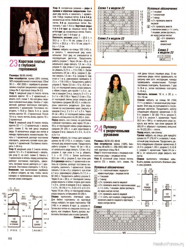 Вязаные модели в журнале «Сабрина №3 2022»