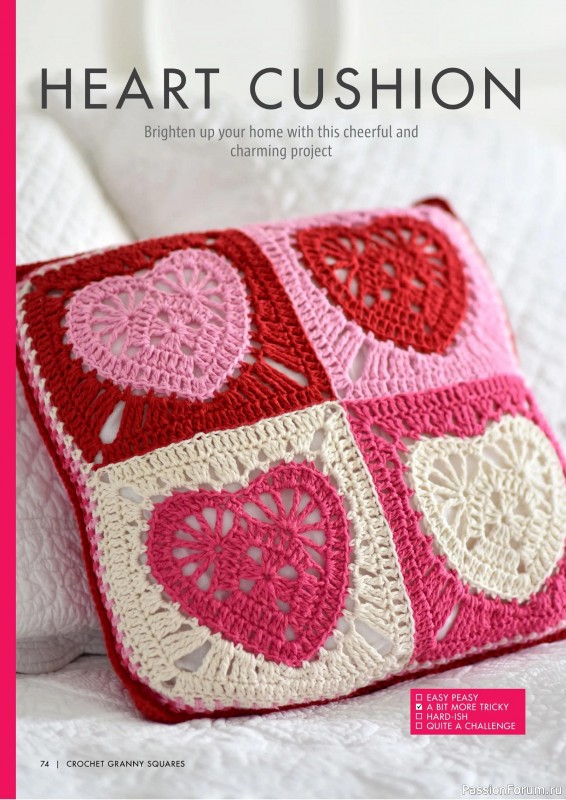 Вязаные проекты крючком в журнале «Crochet Granny Squares - 1st Edition 2025»