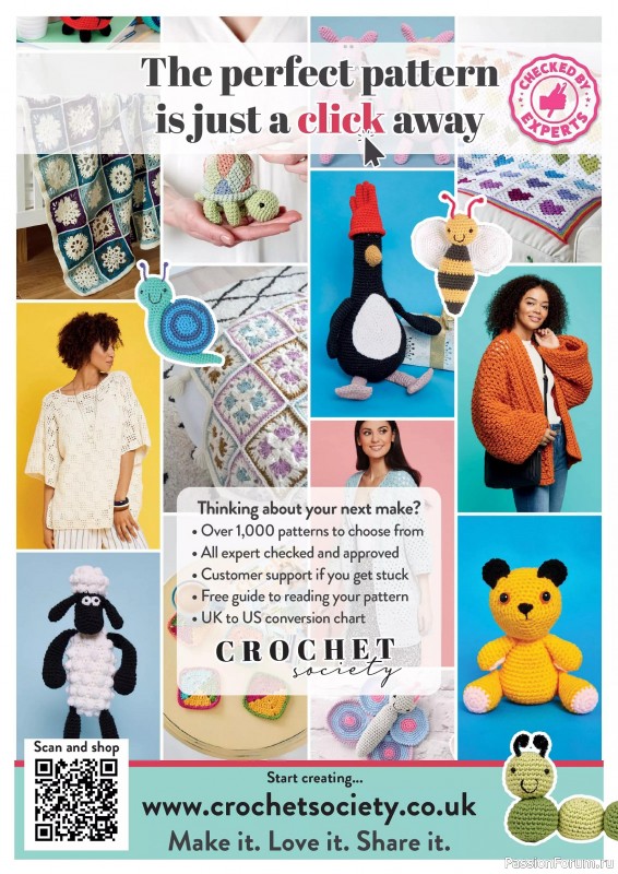 Вязаные проекты крючком в журнале &laquo;Crochet Now №129 2026&raquo;