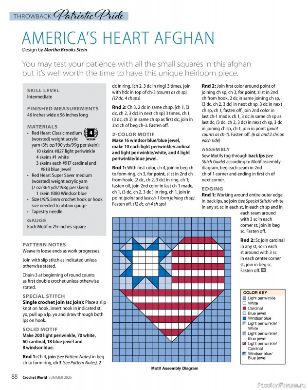 Вязаные проекты крючком в журнале &laquo;Crochet World - Summer 2026&raquo;