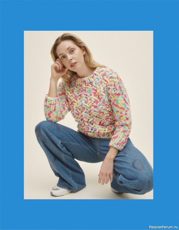 Вязаные проекты в книге «52 Weeks of Chunky Knits».