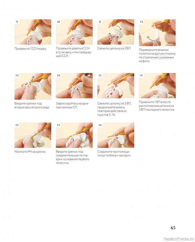 Вязаные проекты в книге &laquo;Ажурное вязание крючком с Казе Кобо&raquo;