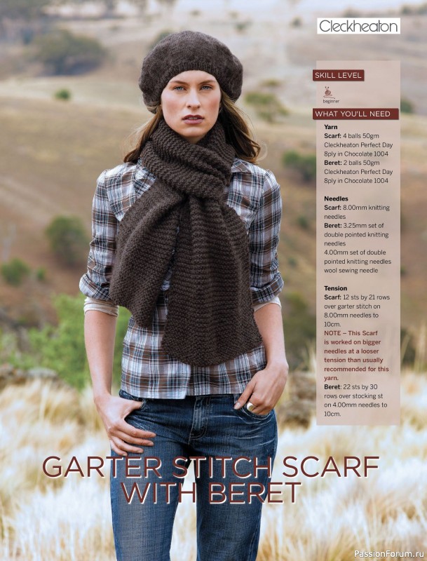 Вязаные проекты в журнале «Beanies Shawls & Scarves №6 2025»