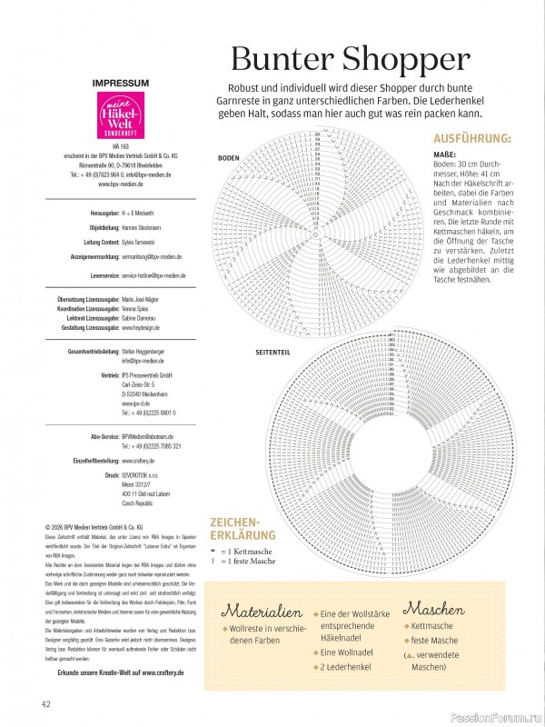 Вязаные проекты в журнале &laquo;Meine Hakelwelt Sonderheft HA163 2026&raquo;