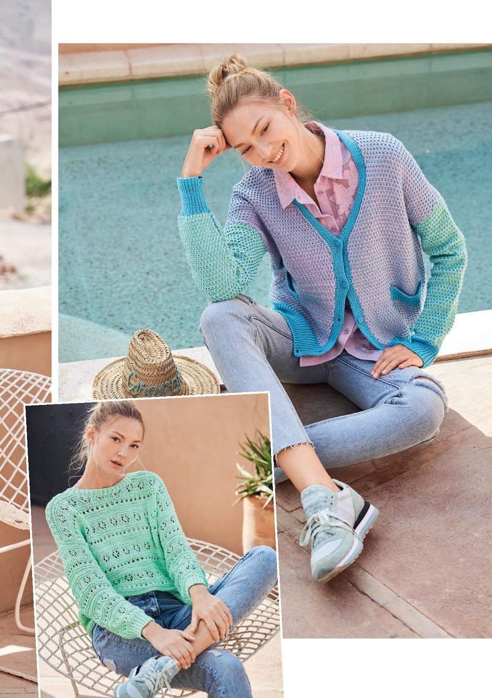Стильные моделеи в журнале"Verena Stricktrends №1 2022"