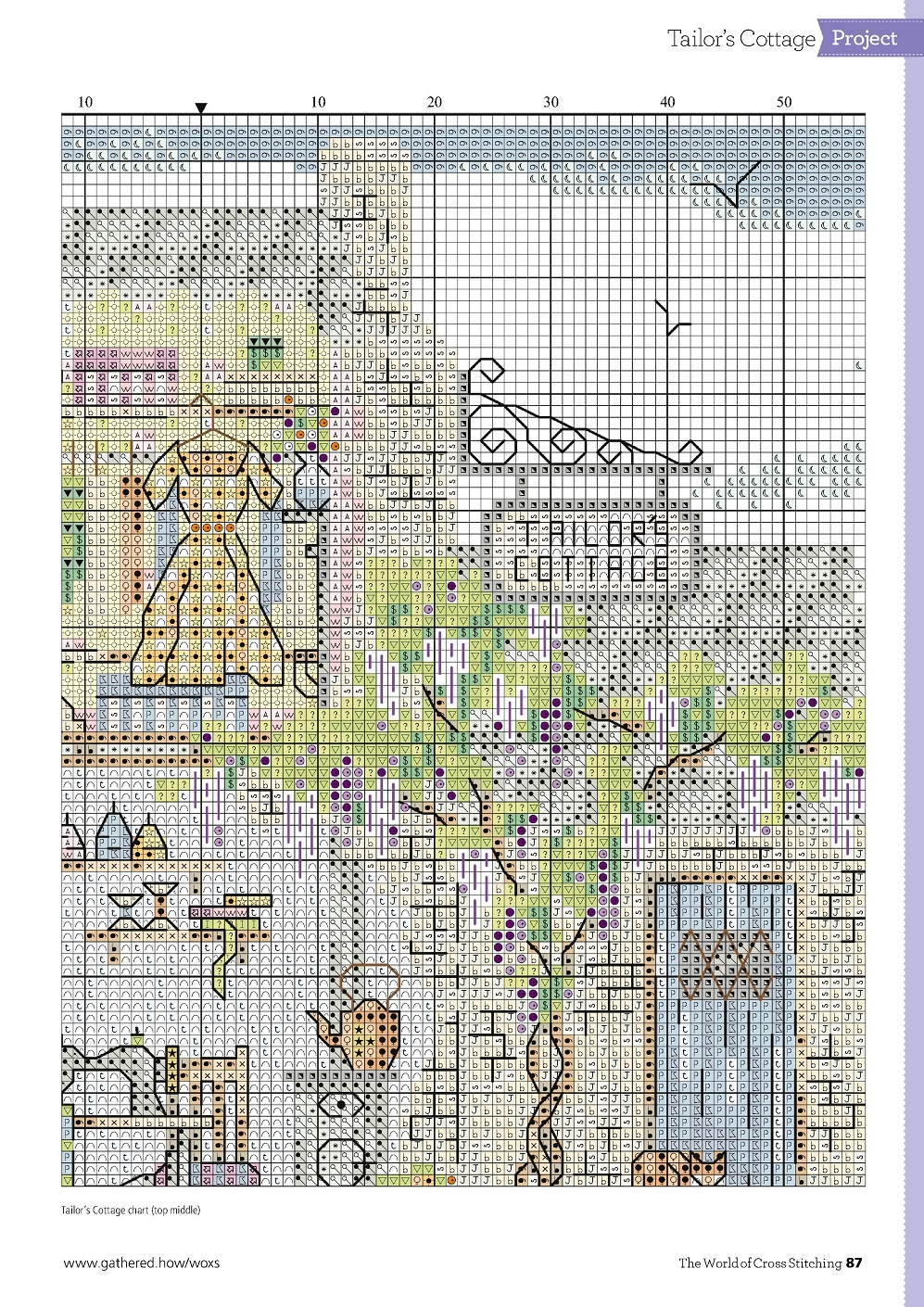 Журнал "The World of Cross Stitching №316 2022" Журнал "The World of Cross Stitching №316 2022"