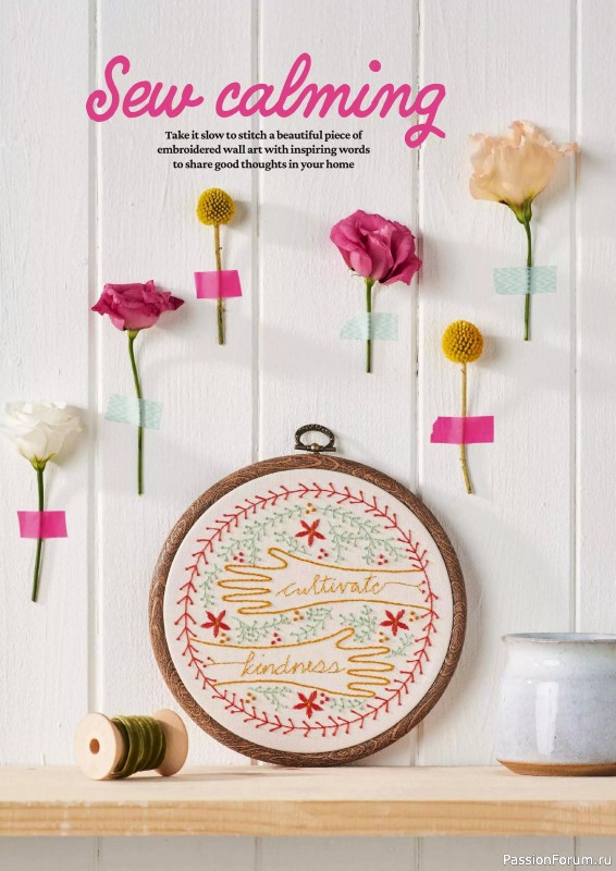 Коллекция проектов для рукодельниц в журнале &laquo;Mollie Makes - Mindful Crafting 2026&raquo;