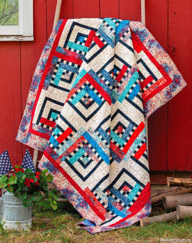 Коллекция проектов для рукодельниц в журнале «Quilter's World - Spring 2026»