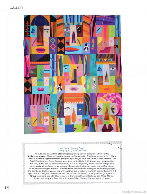 Коллекция проектов для рукодельниц в журнале «Quilters Companion №136 2025»