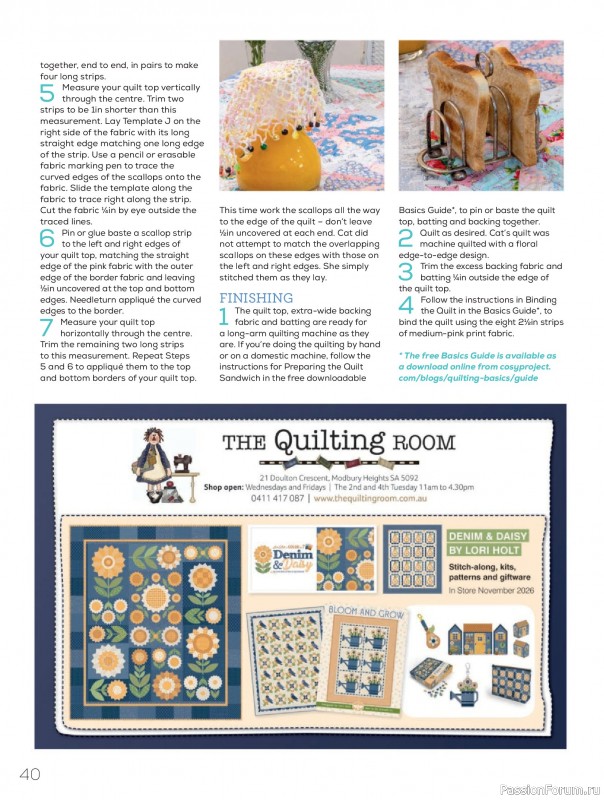 Коллекция проектов для рукодельниц в журнале &laquo;Quilters Companion №140 2026&raquo;