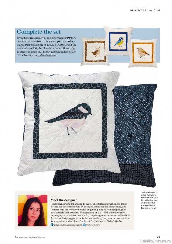 Коллекция проектов для рукодельниц в журнале &laquo;Todays Quilter №145 2026&raquo;