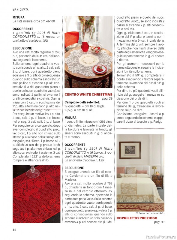 Коллекция проектов в журнале «Mani di Fata - Speciale Natale №1 2025»