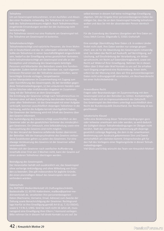 Коллекция вышивки в журнале «Kreuzstich Motive №29 2024»