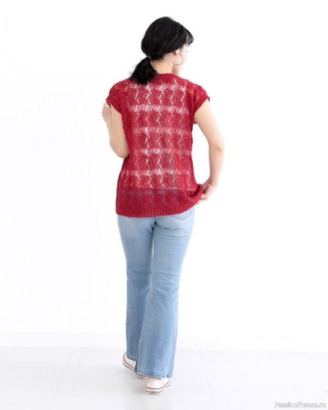 Вязаные модели в журнале «Knit Ange - Summer 2025»