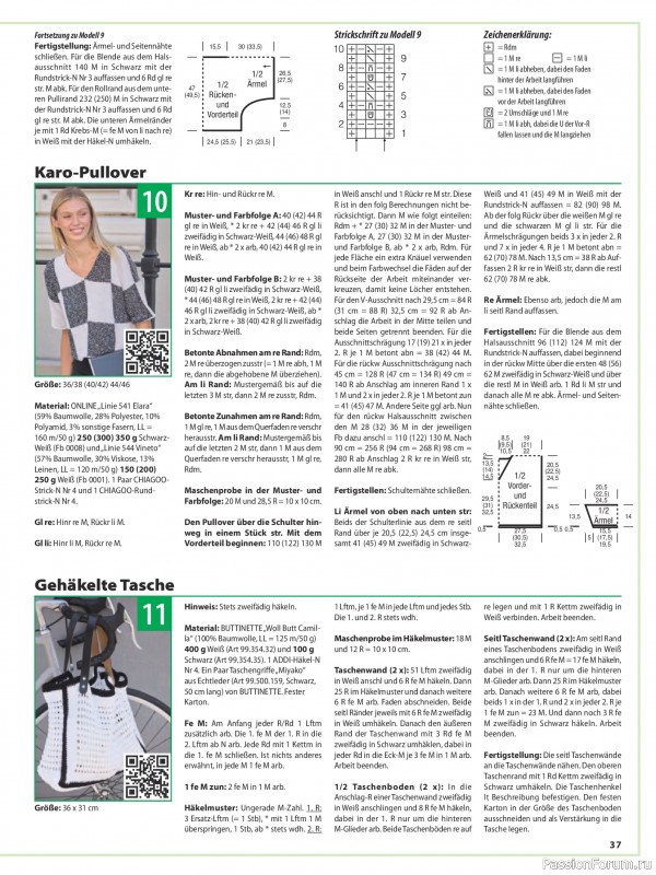 Вязаные модели в журнале &laquo;Sabrina №6 2026 German&raquo;