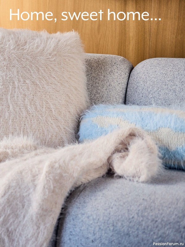 Вязаные модели в журнале «Verena Spezial V224 2025 - Cosy Home»