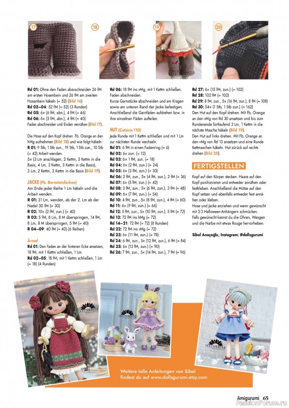 Вязаные проекты крючком в журнале «Amigurumi Magazin №28 2026»